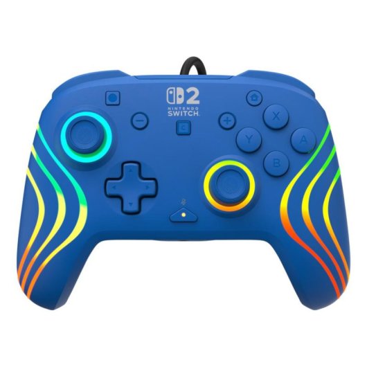 Mando Turtle Beach Afterglow Wave RGB con cable para Nintendo Switch 2