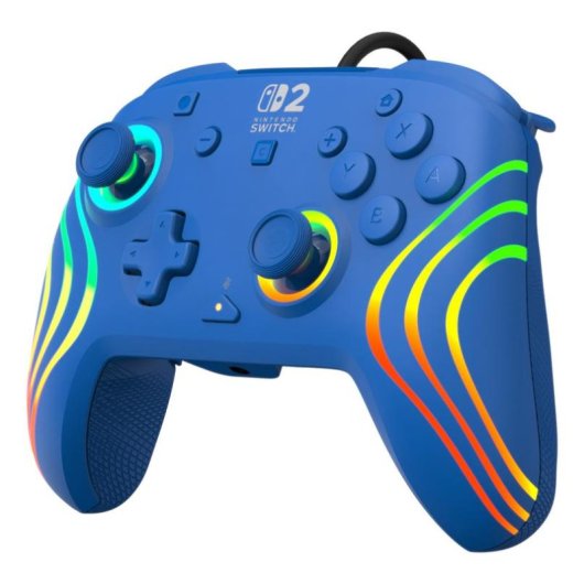 Mando Turtle Beach Afterglow Wave RGB con cable para Nintendo Switch 2