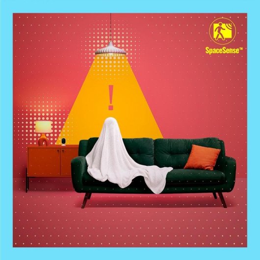 WiZ Intelligentes Beleuchtungsset Kamera Innenraum + 3 RGB Bluetooth Glühbirnen Weiß