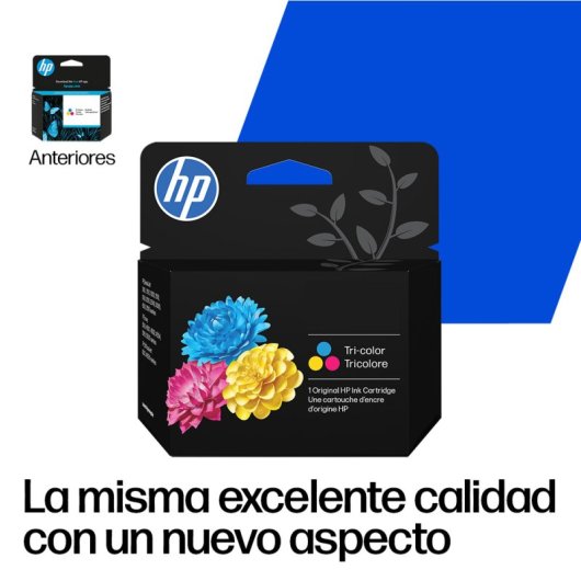 HP 302/304 Cartucho de Tinta Original Tricolor Compatible con Impresoras DeskJet ENVY y OfficeJet