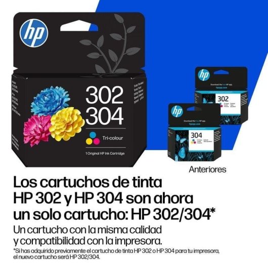 HP 302/304 Tricolor Original-Tintenpatrone