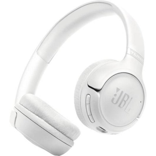 Auriculares JBL Tune 530BT sem fios Bluetooth para chamadas e música, dobráveis, branco