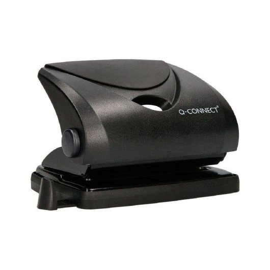 Taladrador Q-Connect KF01234 Negro Abertura 2 mm Capacidad 20 Hojas