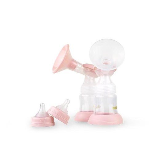 Sacaleches Eléctrico Neno Bella Twin 150 ml Doble Rosa