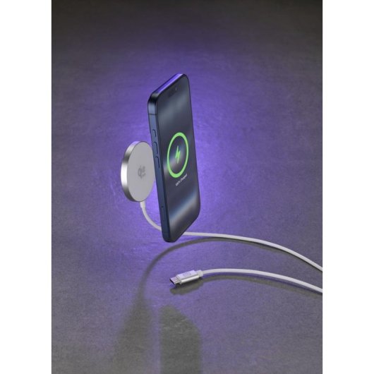 Base de Carga Inalámbrica CellularLine MAG PAD Qi2.2 25W Blanco