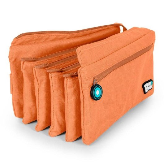 Estuche Portatodo Cuádruple Grafoplás Bits and Bobs Coral
