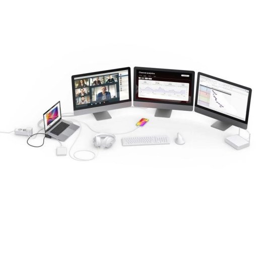 Base pour Portables Hama Connect2Office Work USB-C 12 Ports