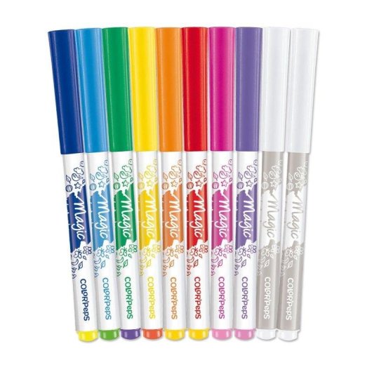 Estuche de 10 Rotuladores Maped Color'Peps Magic Lavables con 2 Reveladores