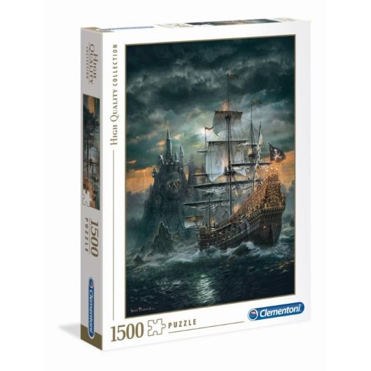 Puzzle Contour 1500 pièces Paysage Clementoni