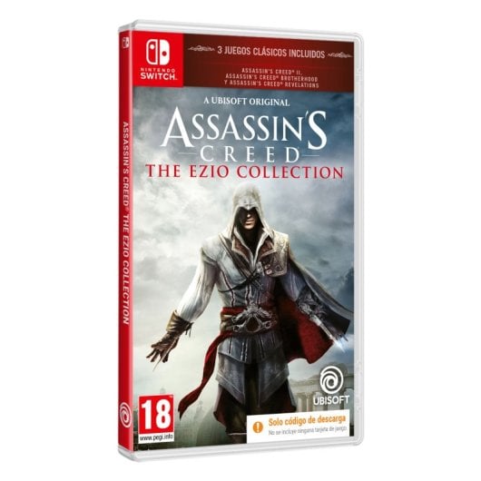 Jogo Nintendo Switch Ubisoft Assassins Creed Ezio Collection Code in a Box