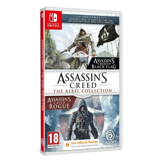Assassins Creed: The Rebel Collection Nintendo Switch Code in a Box