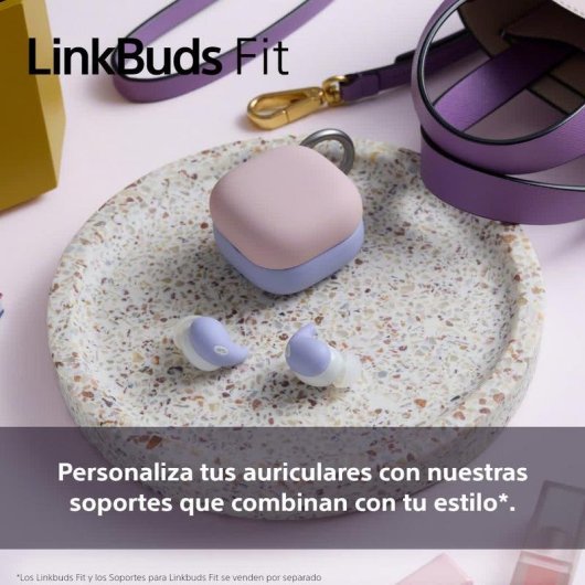 Funda per auriculi Sony HACLS910NSG Verde compatibile con LinkBuds Fit