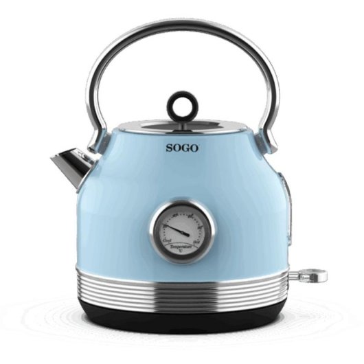 Fervedouro Sogo KET-SS-7761 1,8 L Azul Aço Inoxidável 2200 W