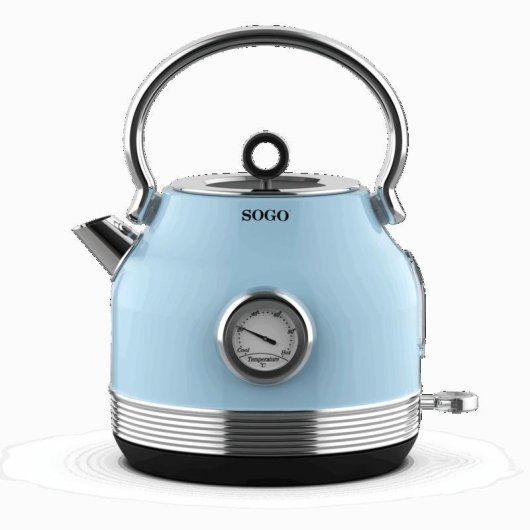 Fervedouro Sogo KET-SS-7761 1,8 L Azul Aço Inoxidável 2200 W