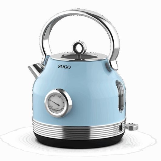 Fervedouro Sogo KET-SS-7761 1,8 L Azul Aço Inoxidável 2200 W