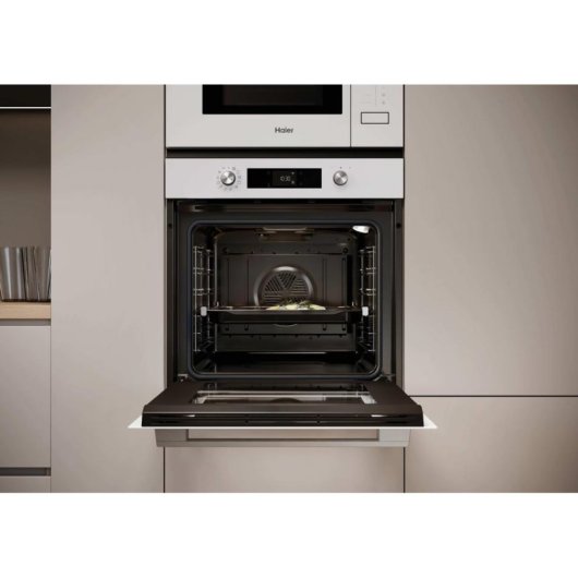 Horno Multifunción Haier H6 ID23B3YTW 78L 60cm Pirolítico + Hidrolítico A++ WiFi Blanco