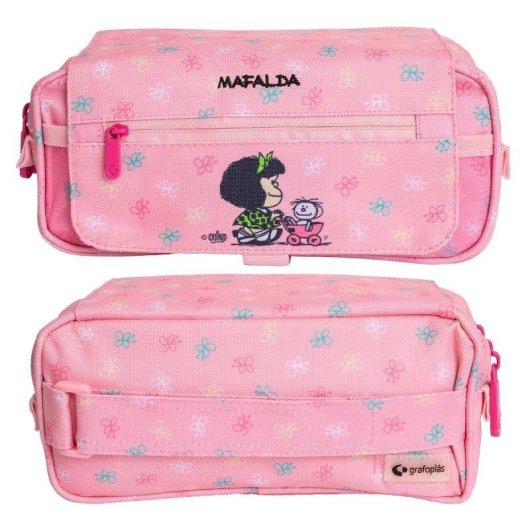 Estuche Escolar Triple Grafoplás Design Pack Material Escolar 40 Piezas