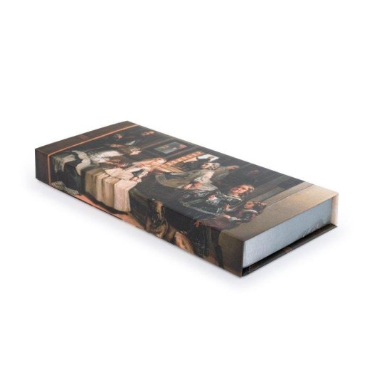 Set de notas adhesivas decoradas Javier Las Meninas caja magnética