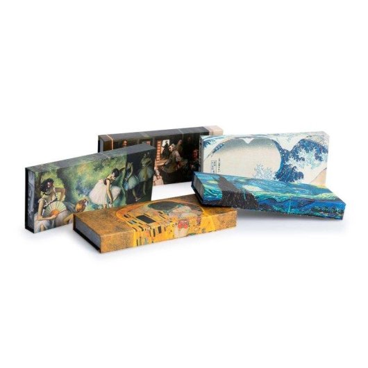 Set de notas adhesivas decoradas Javier Las Meninas caja magnética