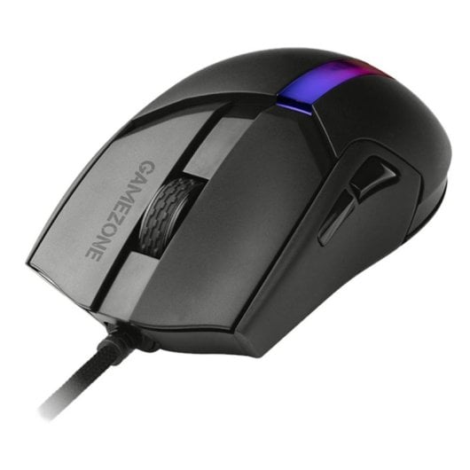 Ratón TRACER Gamezone Cool USB Tipo A 12000 DPI Negro Iluminación 7 Botones