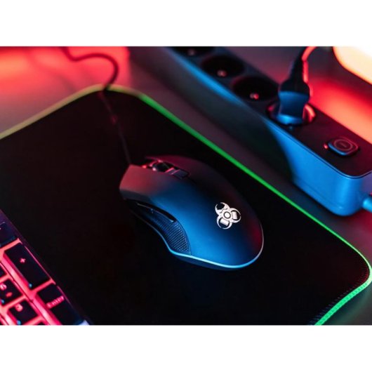 Mouse TRACER GameZone EDGE USB Tipo A 3200 DPI Nero Illuminazione