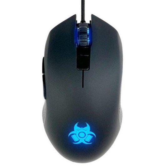 Mouse TRACER GameZone EDGE USB Tipo A 3200 DPI Nero Illuminazione