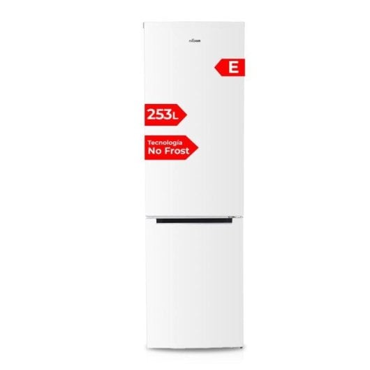 Frigorífico Combi Nilson NC185500ENF No Frost 180cm 253L E Blanco Manual