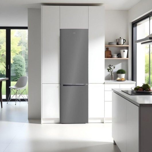 Frigorífico Combi Svan SC185500ENFX No Frost 180cm 253L E Inox