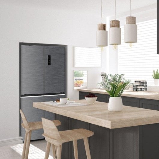 Frigorífico Cuatro Puertas Svan S418800ENFX No Frost 180cm 362L E Inox
