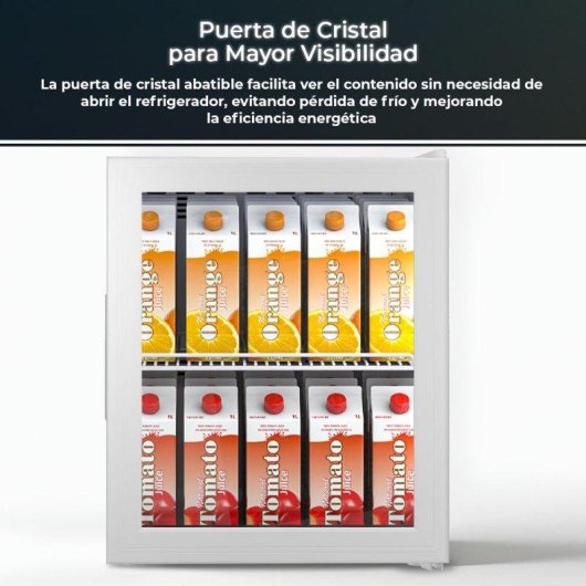 Frigorífico Mini Svan SRH5400PB Defrost 47,6cm 23L E Blanco