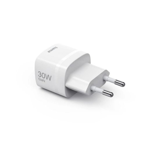 Ladegerät USB-C Hama 30W GaN Quick Charge 3.0 Power Delivery 3.0 Weiß