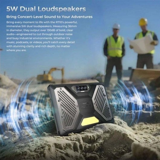 Tablet Oukitel RT10 WiFi + 5G 11,1" 12GB 512GB Schwarz