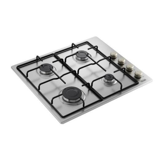 Placa de gas DeLonghi YLG 60 L 4 zonas acero inoxidable integrable
