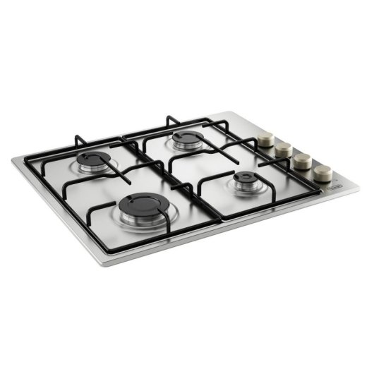 Placa de gas DeLonghi YLG 60 L 4 zonas acero inoxidable integrable