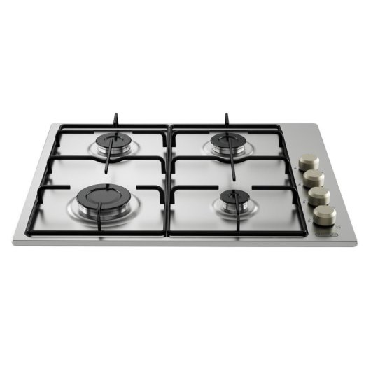 Placa de gas DeLonghi YLG 60 L 4 zonas acero inoxidable integrable