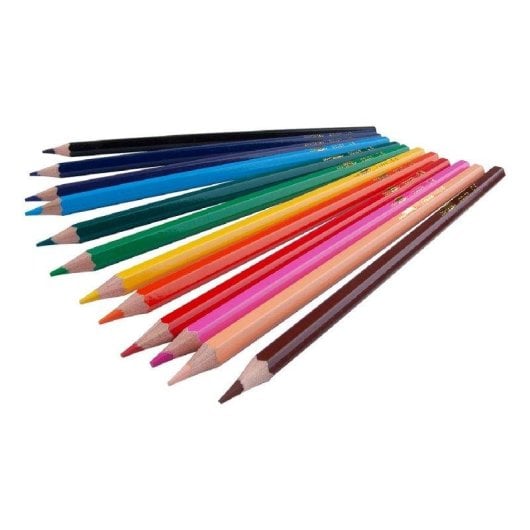 Matite a Colori Liderpapel Scatola da 12 Unità Colori Misti