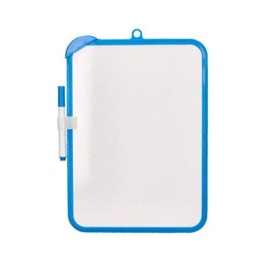 Lavagna Bianca Doppia Faccia Liderpapel 18x26 cm con Pennarello e Gomma