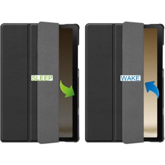 Funda Folio Just In Case para Samsung Galaxy Tab A9 8.7" Cuero Negro