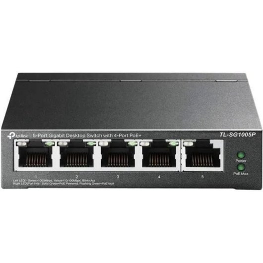 Switch TP-Link TL-SG1005P Gigabit Ethernet PoE 5 Ports