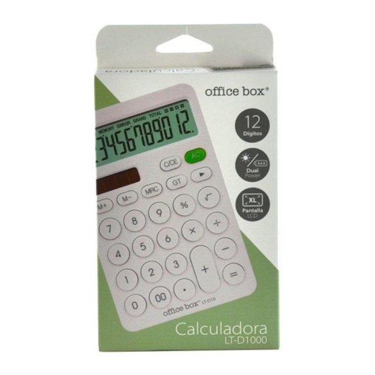 Tischrechner Officebox 12 Ziffern Display XL