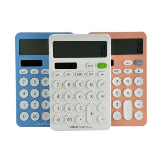 Tischrechner Officebox 12 Ziffern Display XL