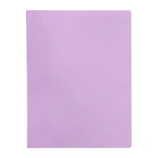 Cartella Liderpapel A4 con 40 Buste Trasparente Lavanda
