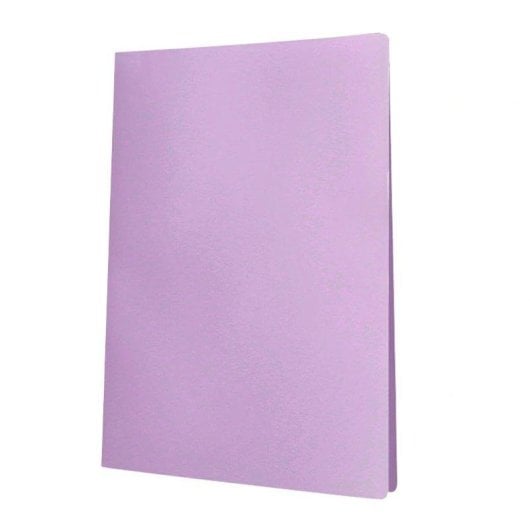 Cartella Liderpapel A4 con 40 Buste Trasparente Lavanda