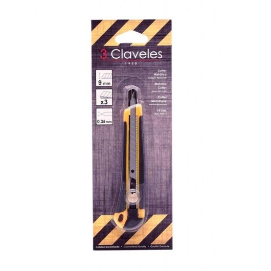 Taglierino 3 Claveles ad Alte Prestazioni Metallo con Cornice Nylon/ABS