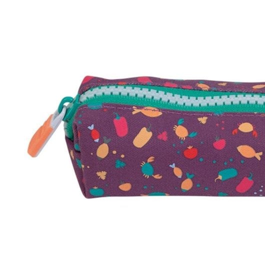 Estuche Portatodo Mini Multiusos Milan Super Chefs Morado