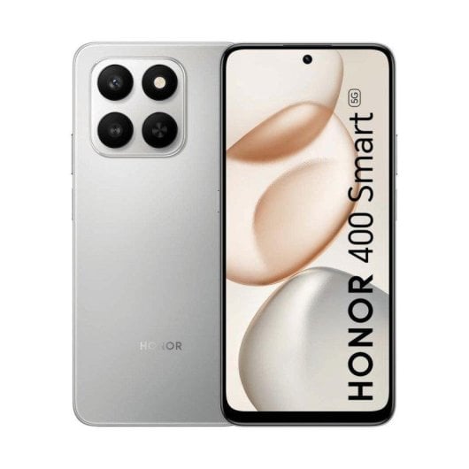 HONOR 400 Smart 5G 6.77" 4GB 128GB Plata batería potente