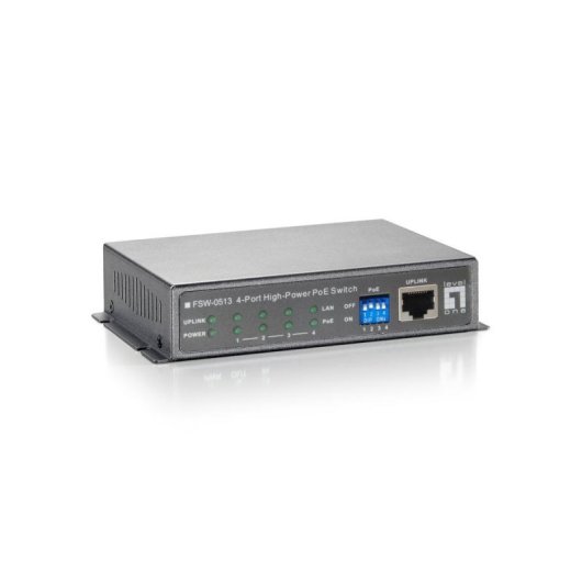 Switch LevelOne FSW-0513 Fast Ethernet PoE 5 Ports 120W
