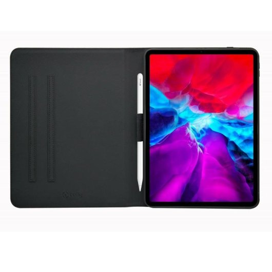 Funda Celly BookBand para iPad Pro 11/Air 4 10.9, Folio, Negra