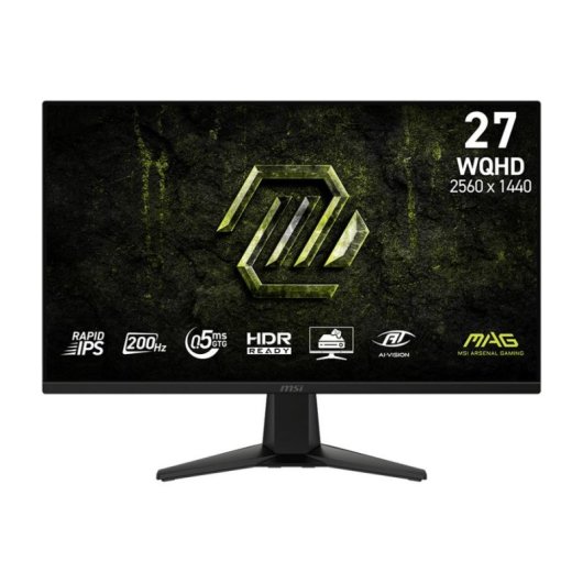Écran PC MSI MAG 275QF E20 27" WQHD 200Hz IPS FreeSync Premium HDR Ready 0,5ms