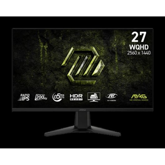 Écran PC MSI MAG 275QF E20 27" WQHD 200Hz IPS FreeSync Premium HDR Ready 0,5ms